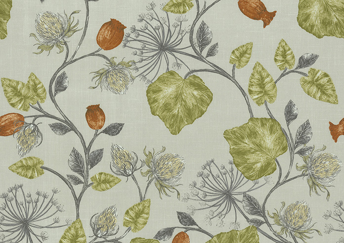 Parchment, Fern - Twist&Fit Roman Blind - Image 7